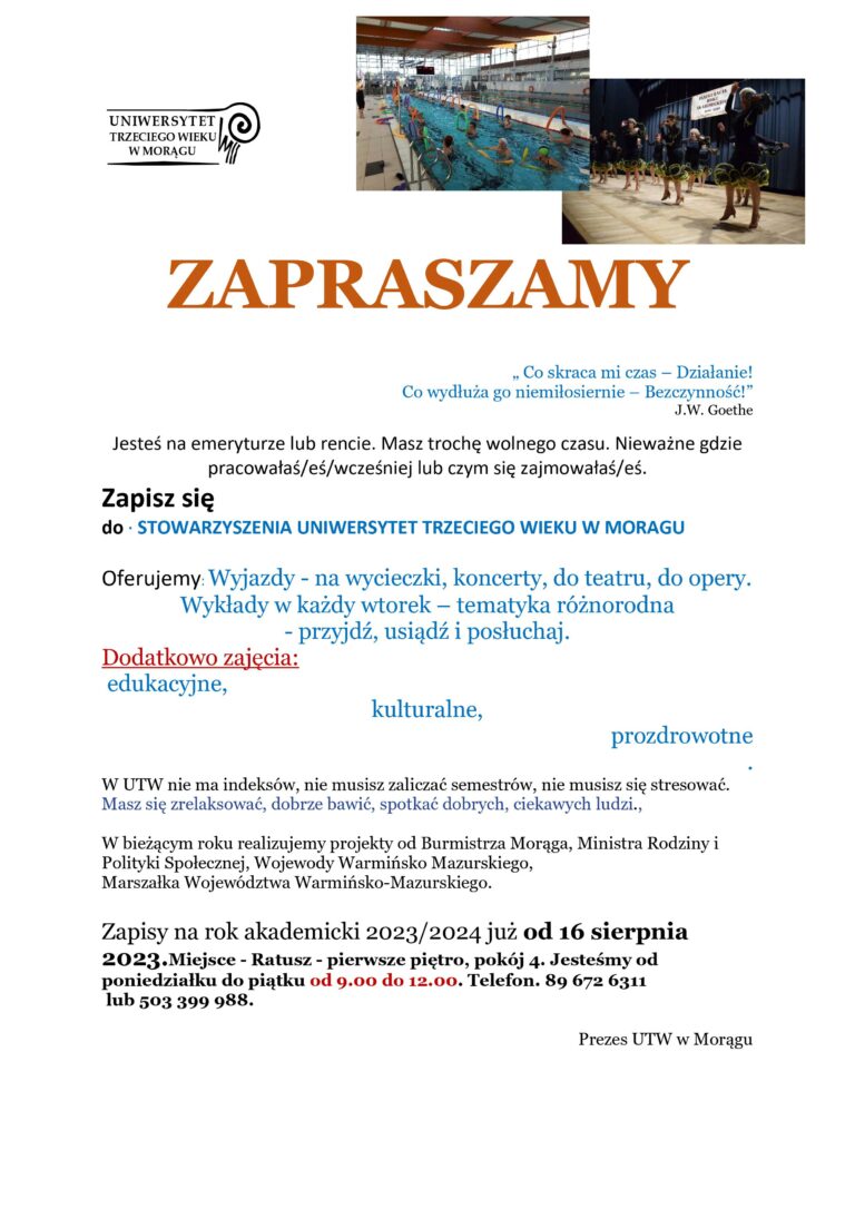 Read more about the article ZAPRASZAMY